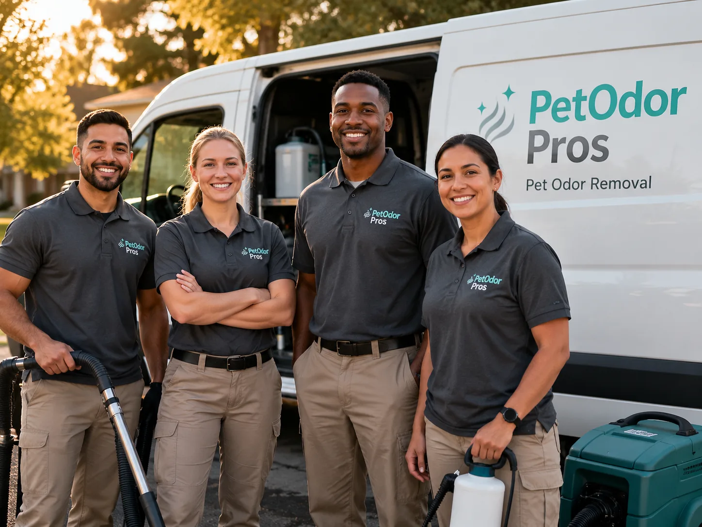 Pet Odor Removal team serving Morristown, NJ